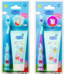 Peppa Malac gyermek fogkrém + fogkefe csomag