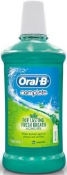 Oral-B Complete Fresh Mint 500 ml szájvíz